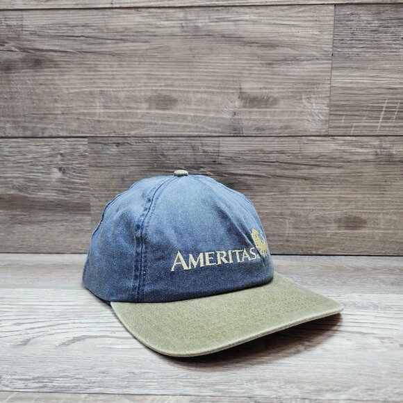 Ameritas Cap Hat Adjustable StrapBack Curved Brim Relaxed Fit Casual Wear - Picture 8 of 9